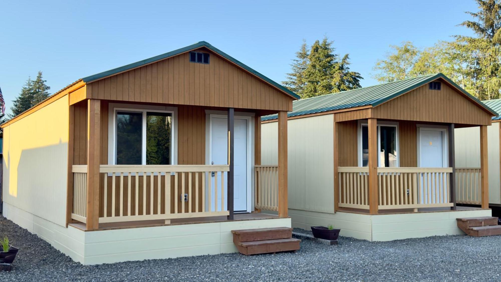 Far West Cabin-Tiny Homes Rental Forks Εξωτερικό φωτογραφία